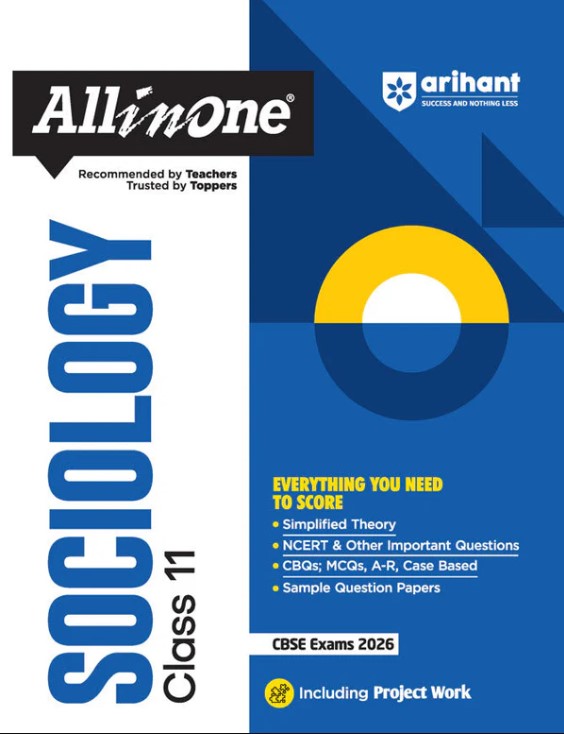 CBSE All in One Sociology Class 11 Exam 2025-26 